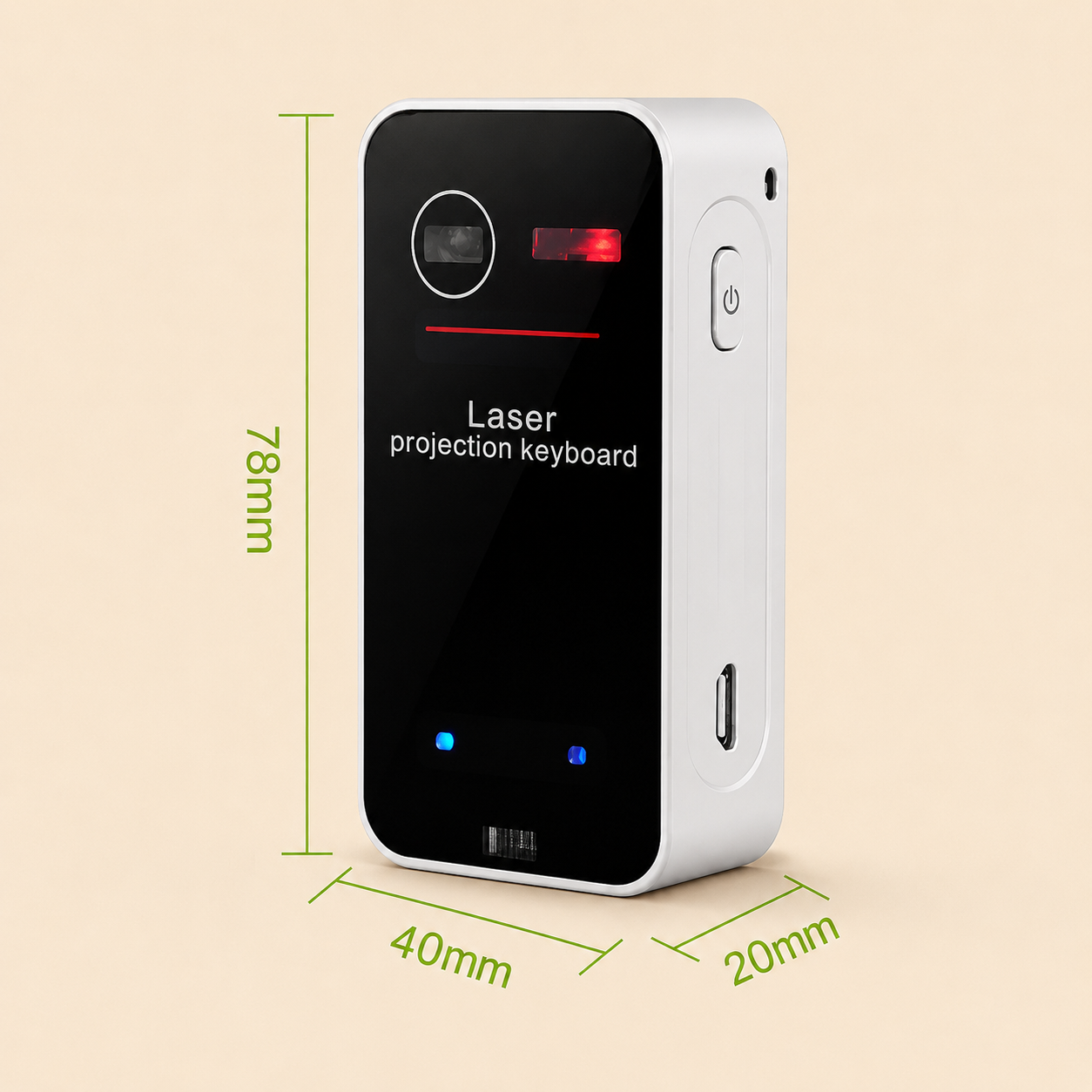 NexoraKeys™ Virtual Laser Keyboard