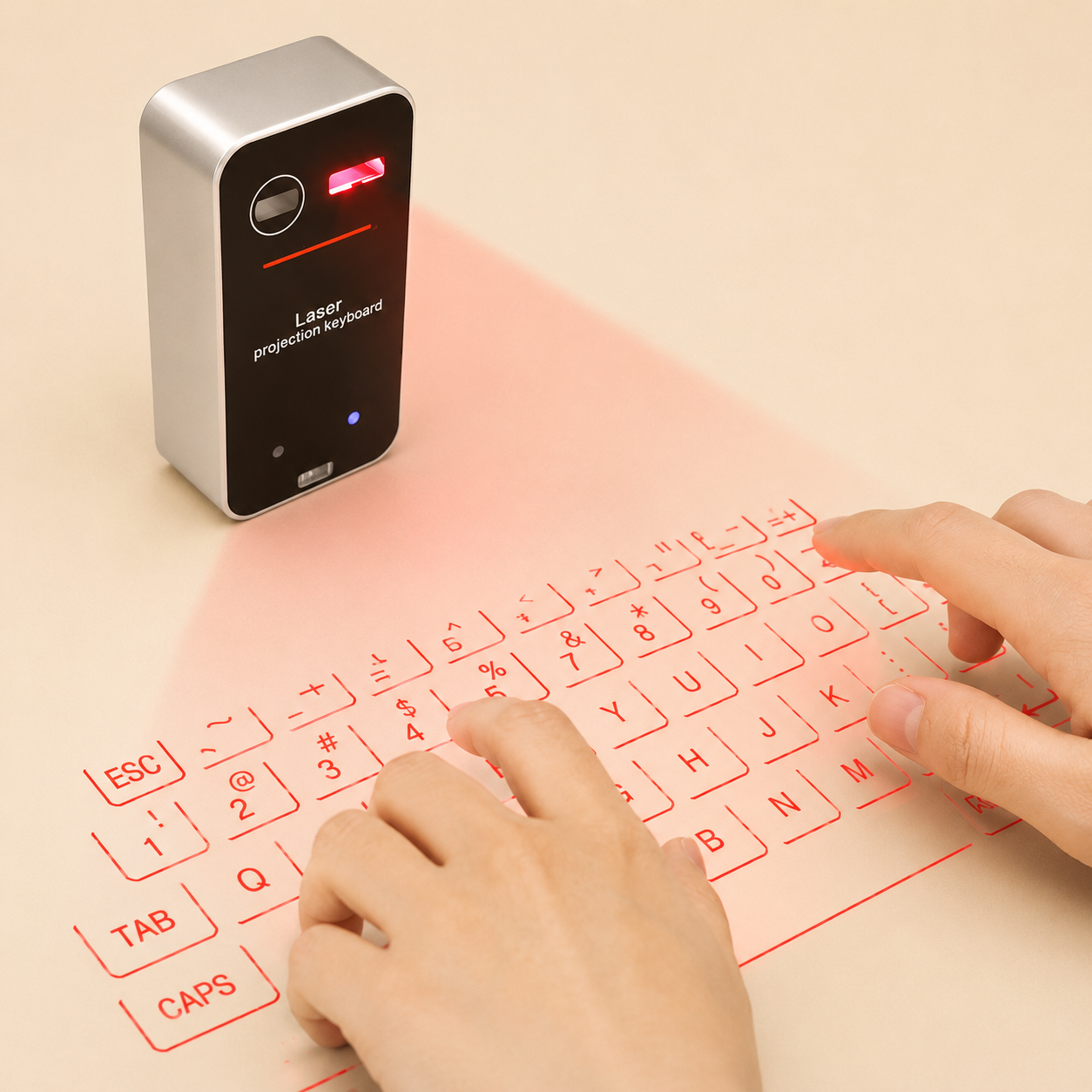 NexoraKeys™ Virtual Laser Keyboard