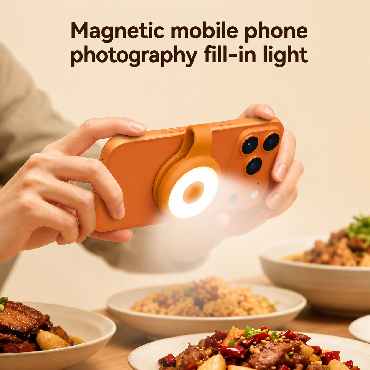 LumiSnap™ Magnetic Selfie Light