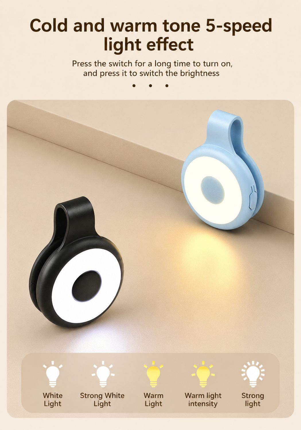 LumiSnap™ Magnetic Selfie Light