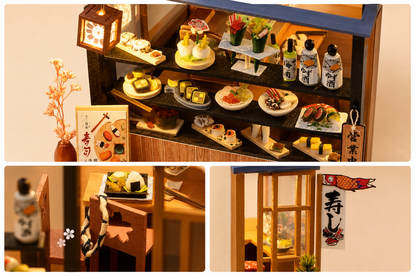 Wooden DreamNest™ DIY Miniature House