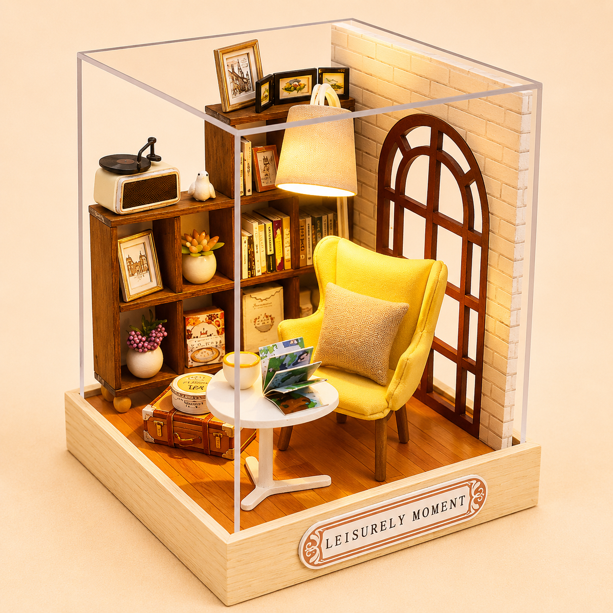 Wooden DreamNest™ DIY Miniature House