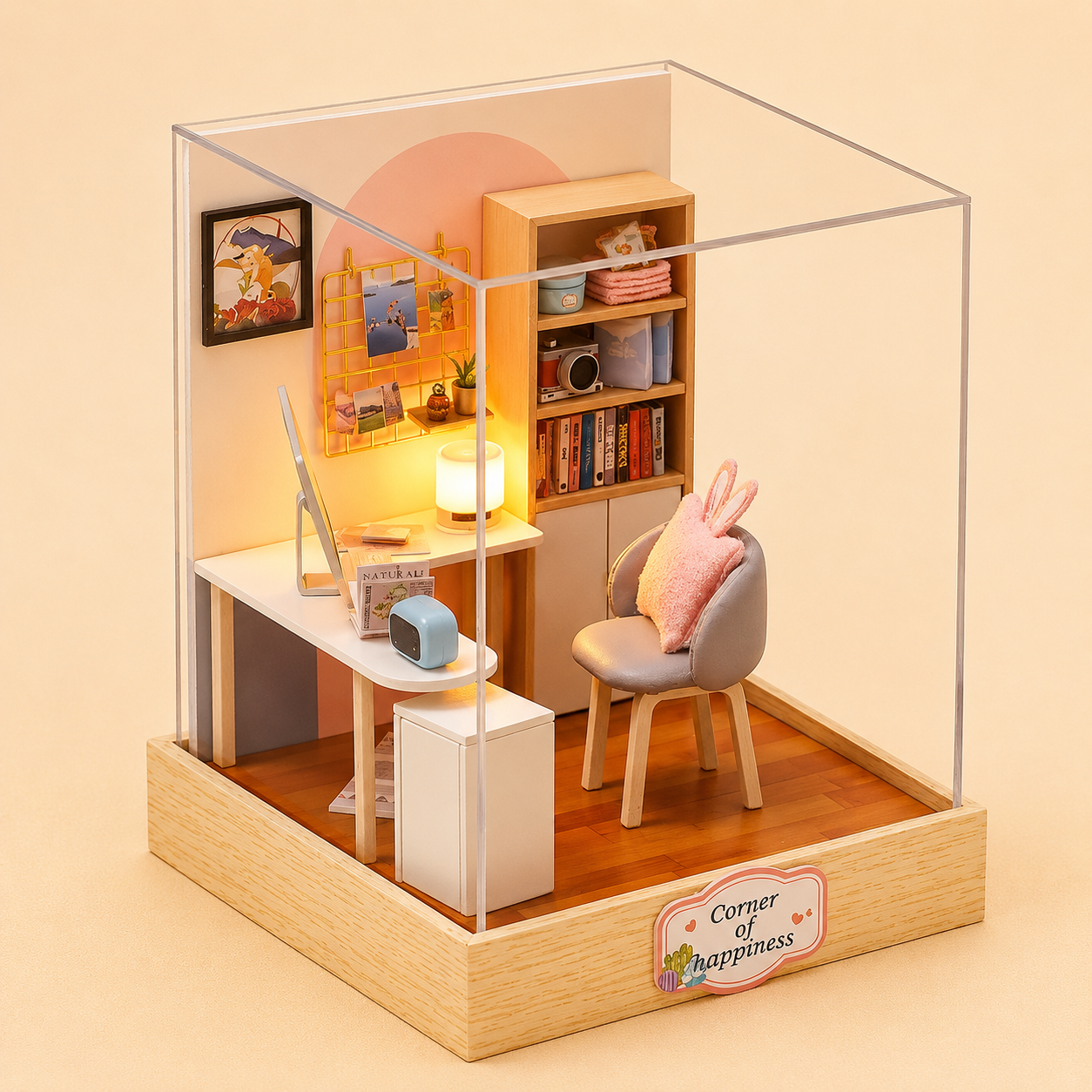 Wooden DreamNest™ DIY Miniature House