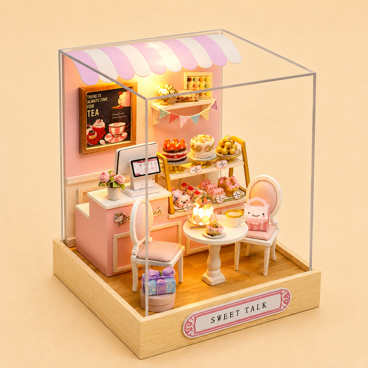 Wooden DreamNest™ DIY Miniature House