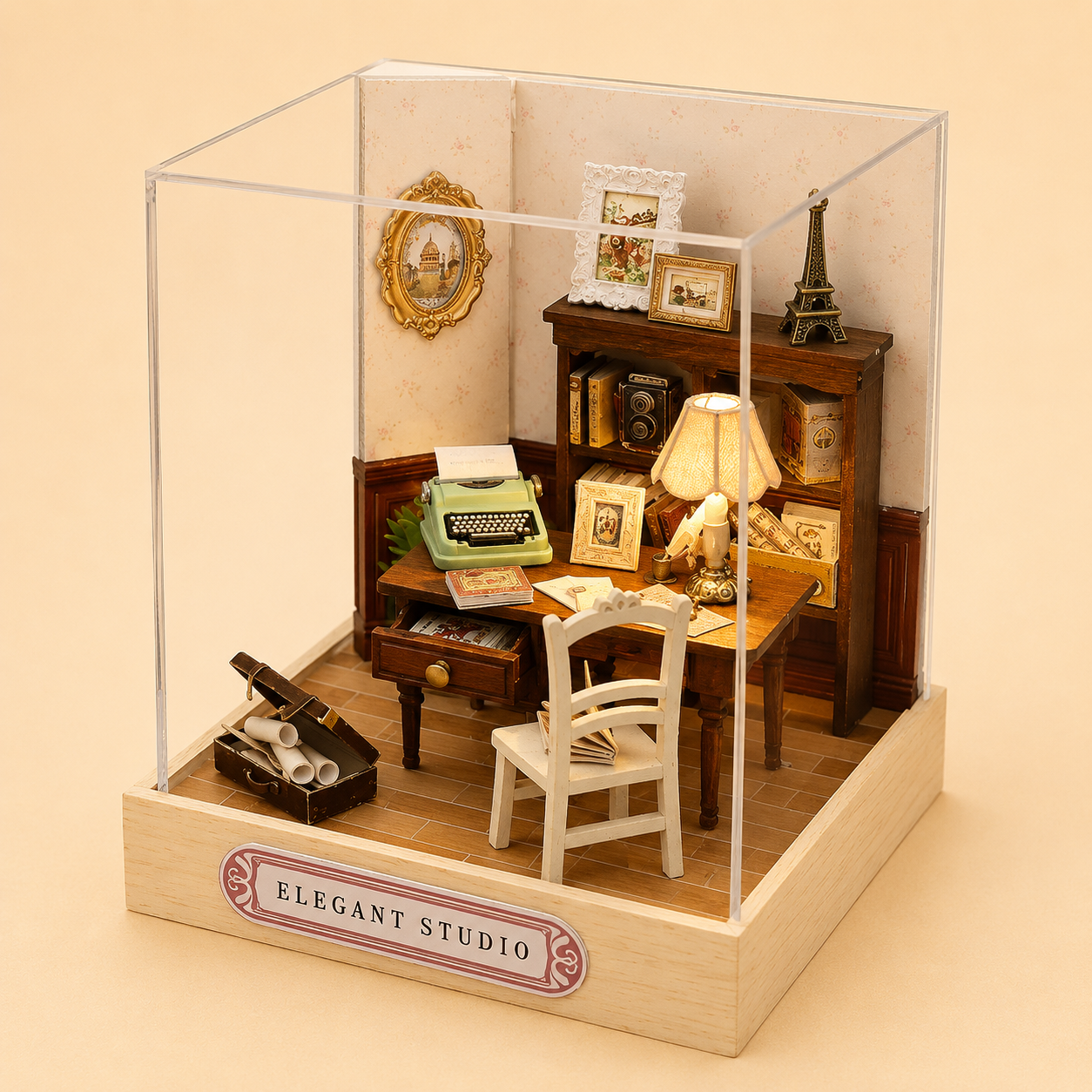 Wooden DreamNest™ DIY Miniature House