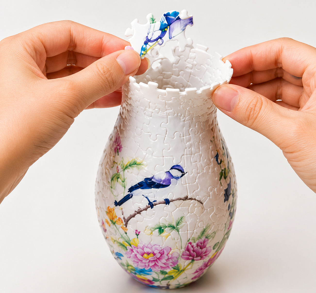3D Puzzle Vase – A Gift That Blooms Forever
