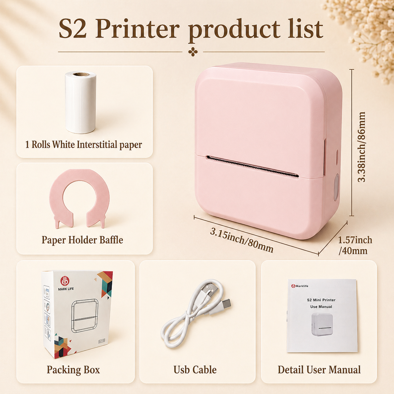 Portable Mini Printer – Print Your Moments, Anywhere
