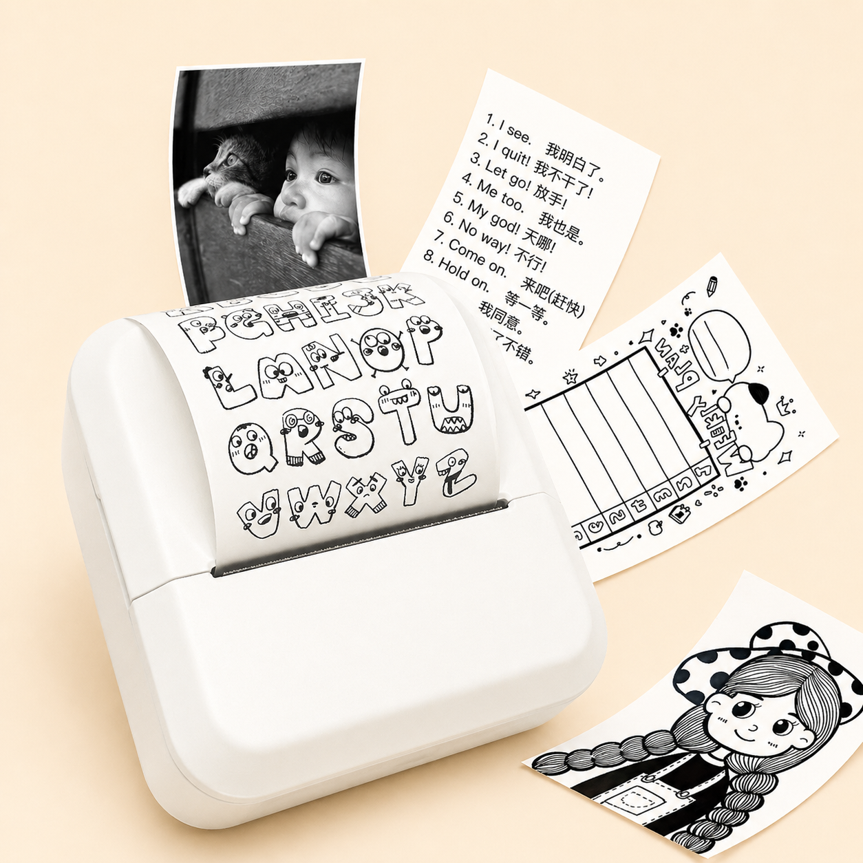 Portable Mini Printer – Print Your Moments, Anywhere