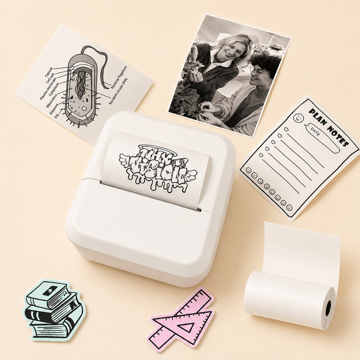 Portable Mini Printer – Print Your Moments, Anywhere
