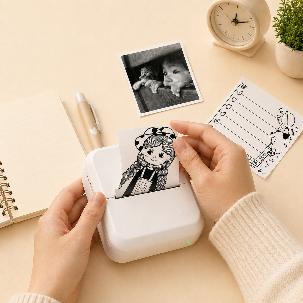 Portable Mini Printer – Print Your Moments, Anywhere